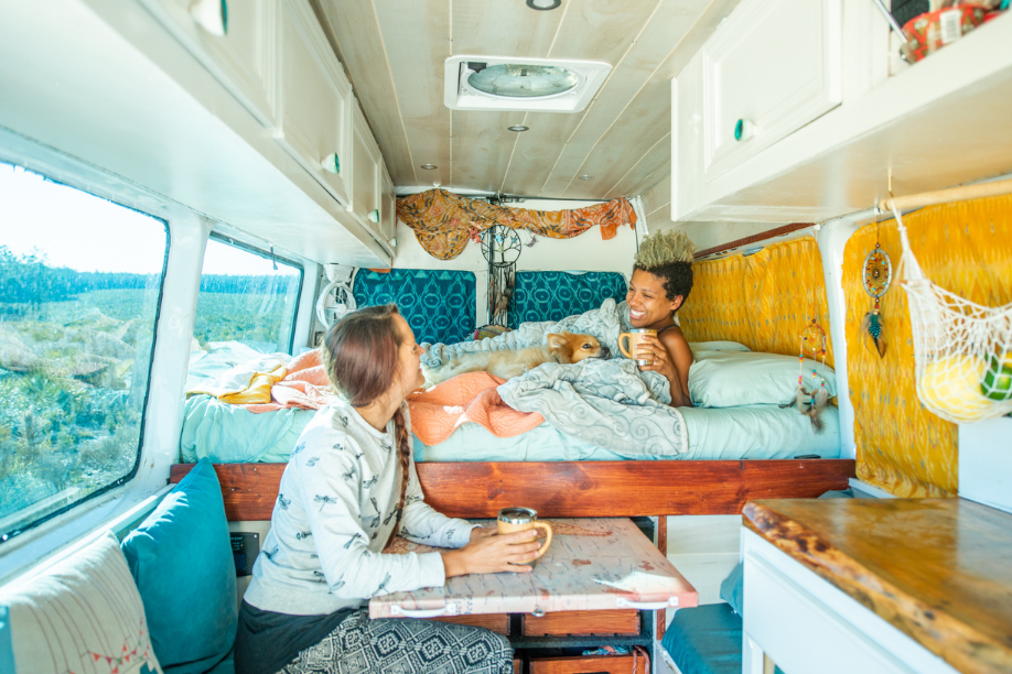 A couple living the vanlife part 2
